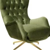 Drehsessel Bellissima Velvet Grun