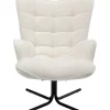 Drehsessel Oscar Boucle Creme