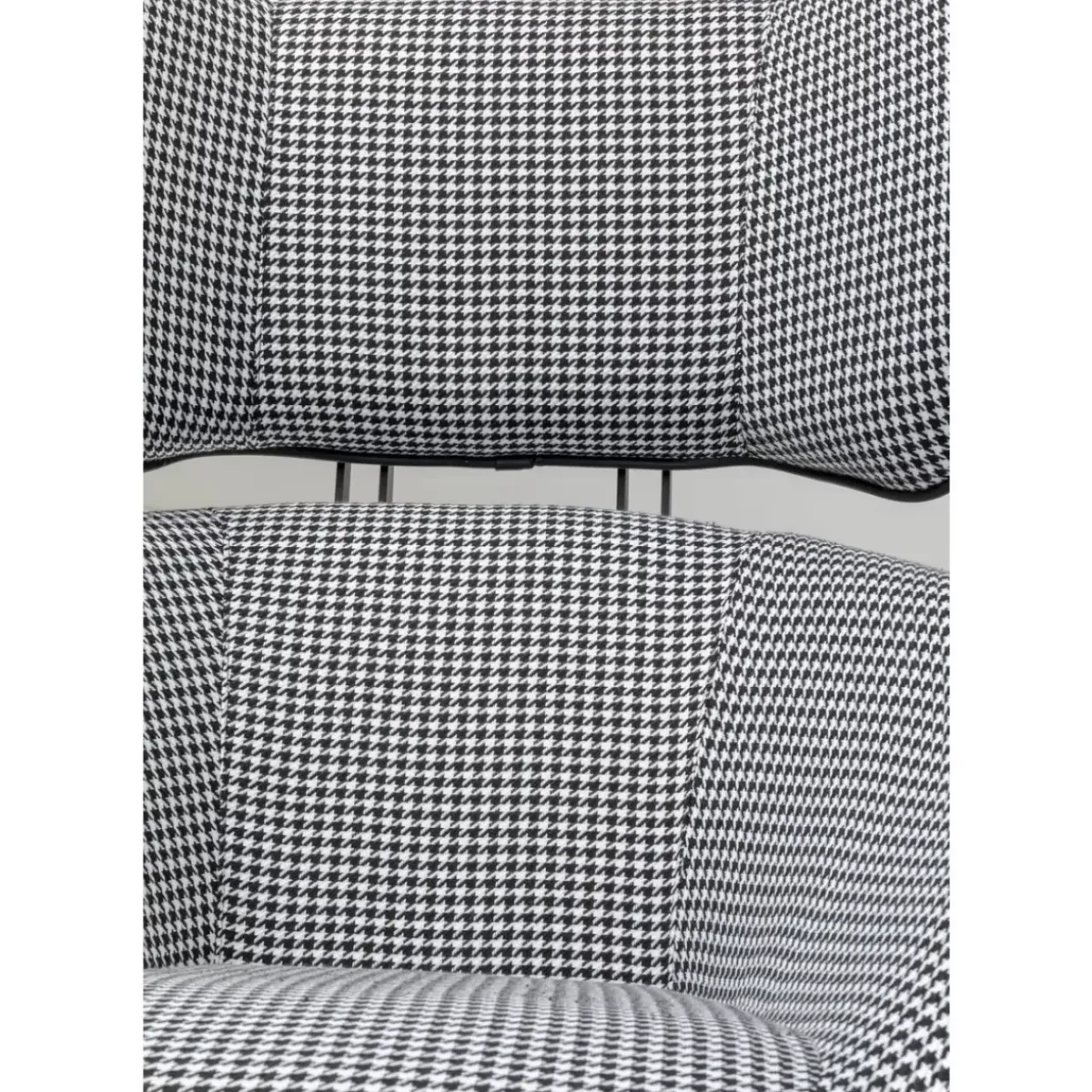 Drehsessel Toledo Schwarz Weiss
