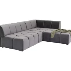Ecksofa Belami Grau Rechts