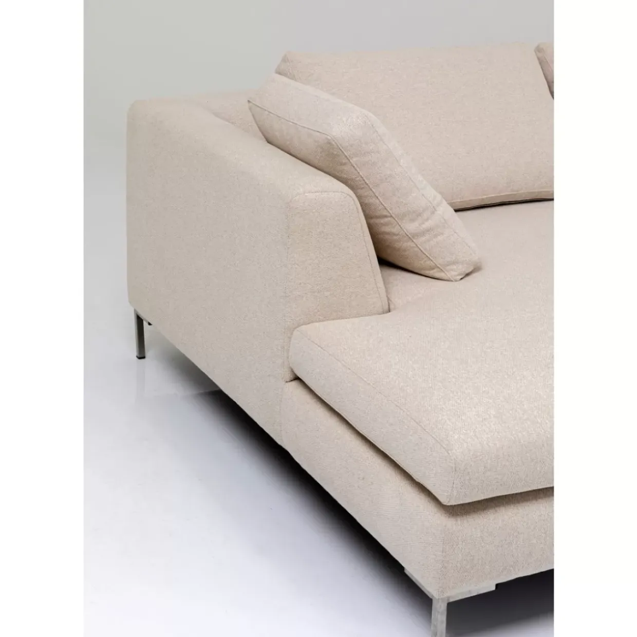 Ecksofa Gianni Creme Links