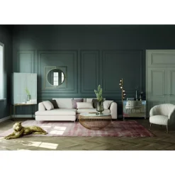 Ecksofa Gianni Creme Links