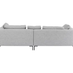Ecksofa Gianni Dolce Hellgrau Rechts