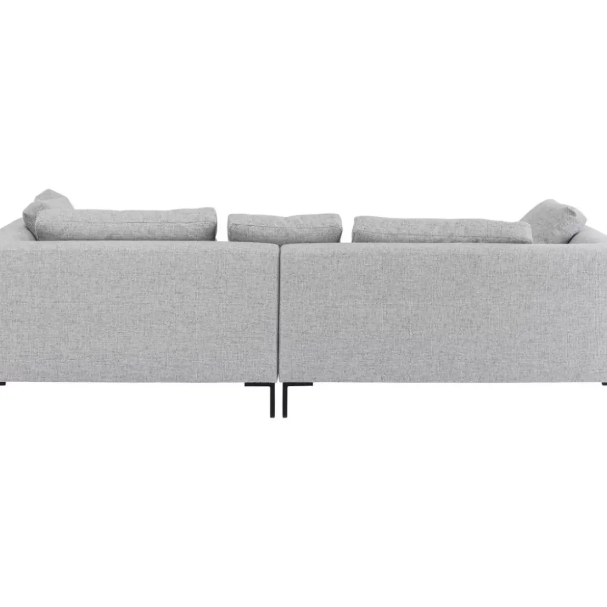Ecksofa Gianni Dolce Hellgrau Rechts