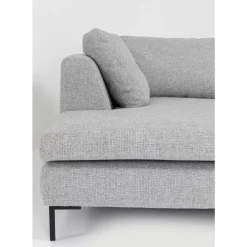 Ecksofa Gianni Dolce Hellgrau Links