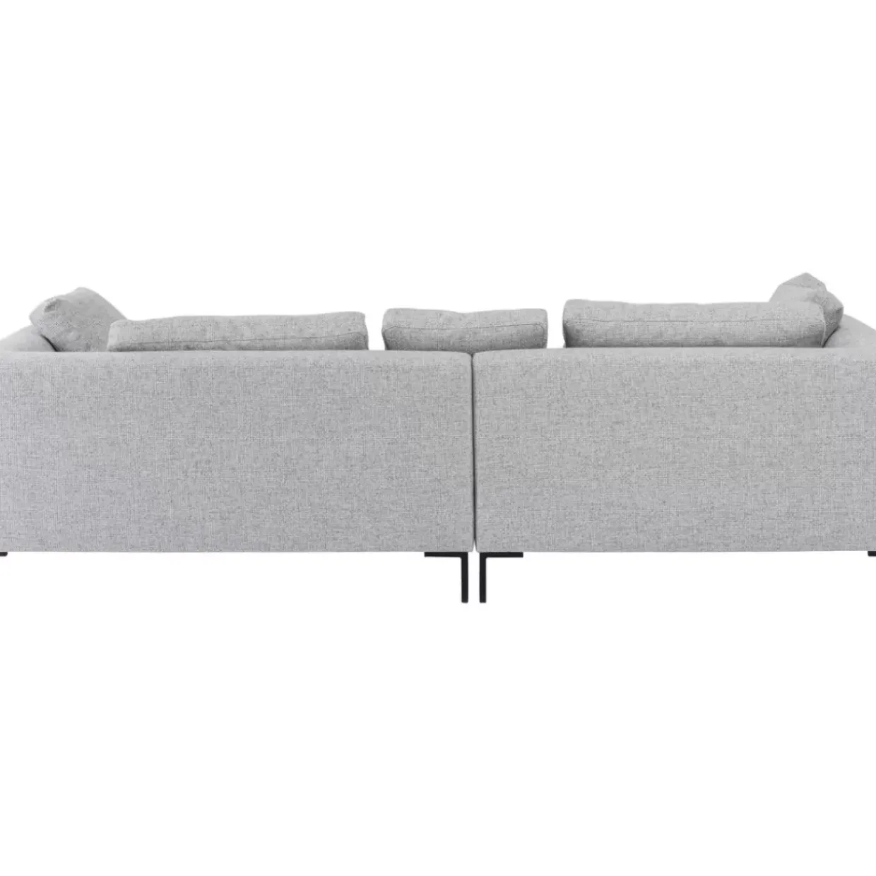 Ecksofa Gianni Dolce Hellgrau Links