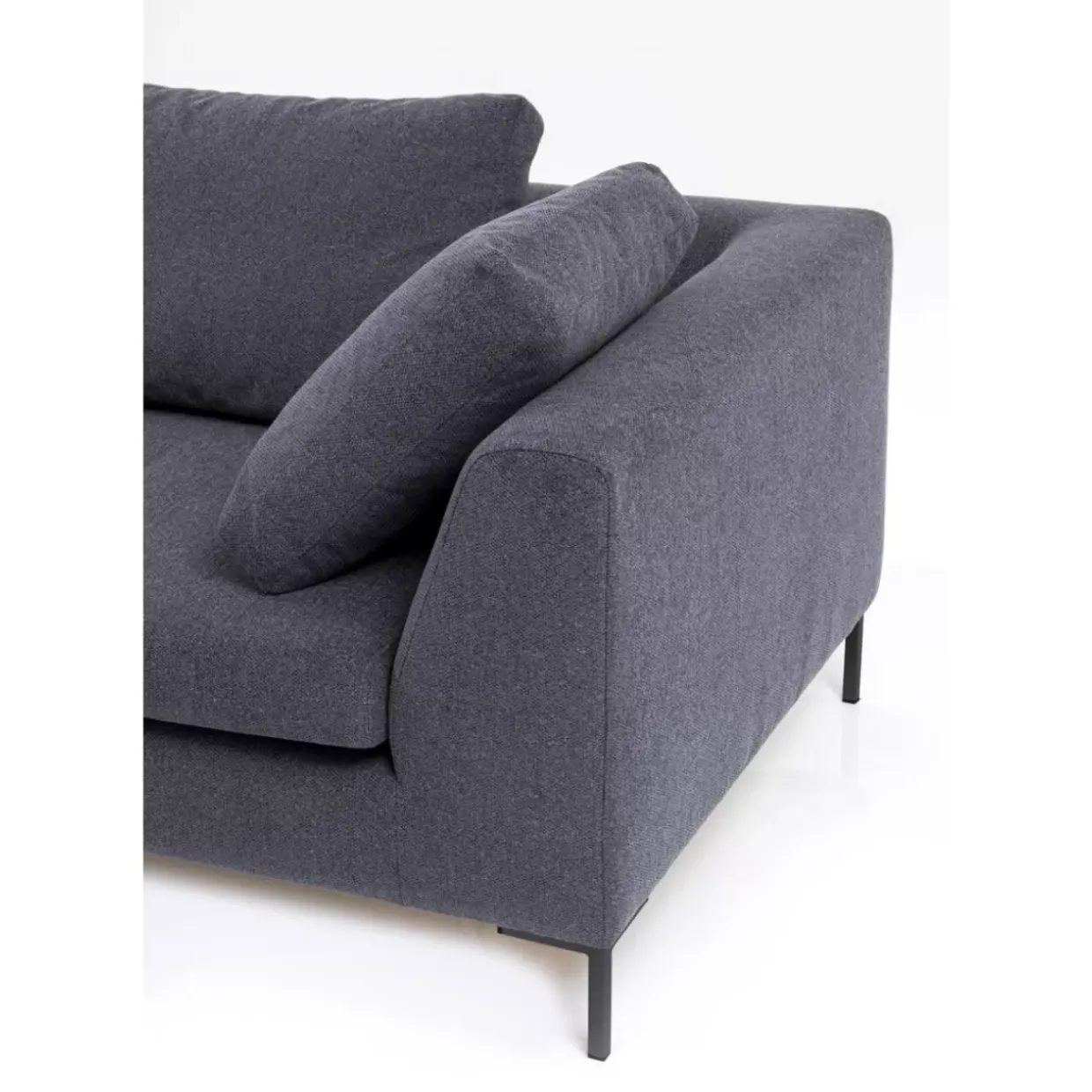 Ecksofa Gianni Grau Links