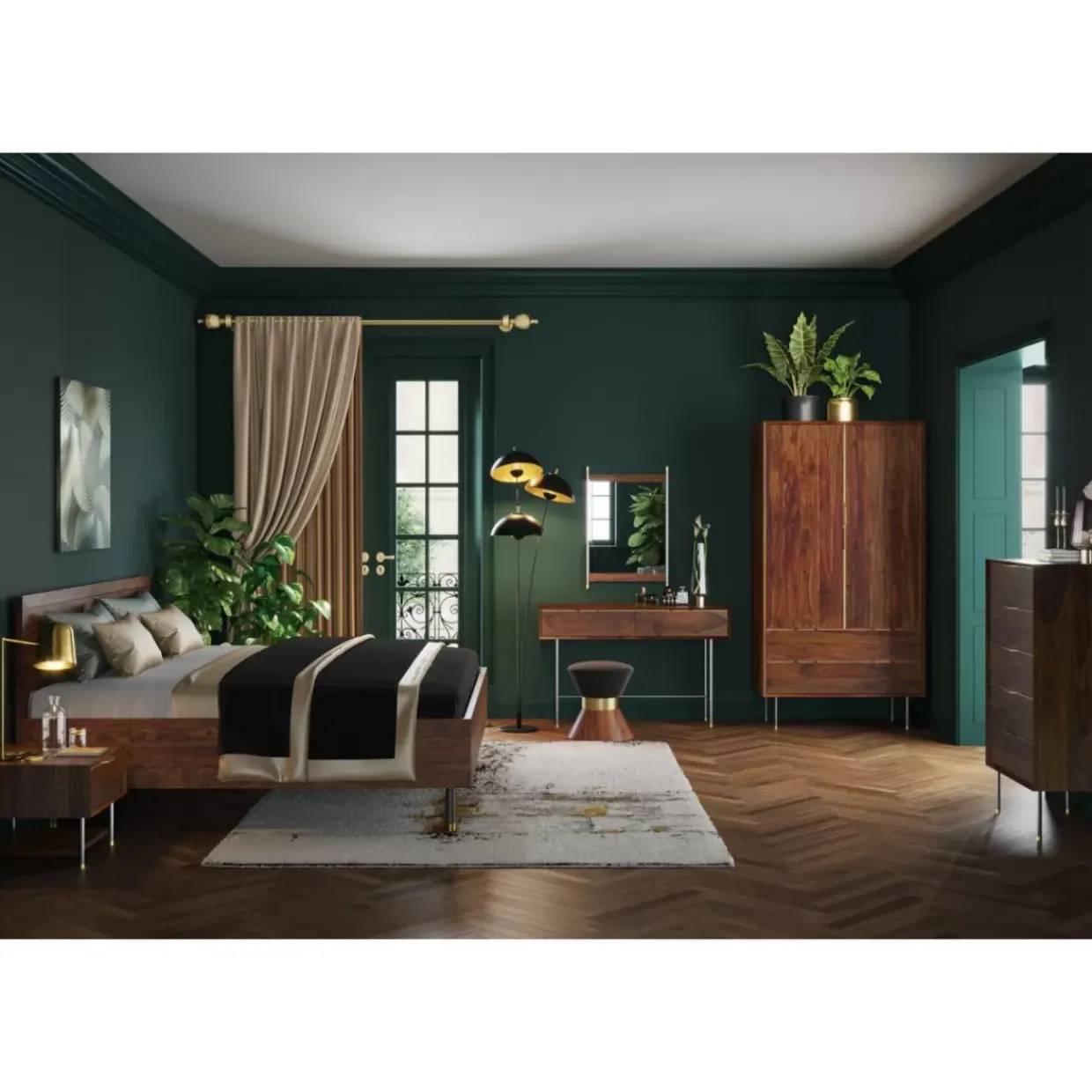 Garderobe Mit Spiegel Ravello 178X50