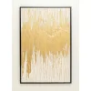 Gerahmtes Bild Abstract Weis 80X120Cm