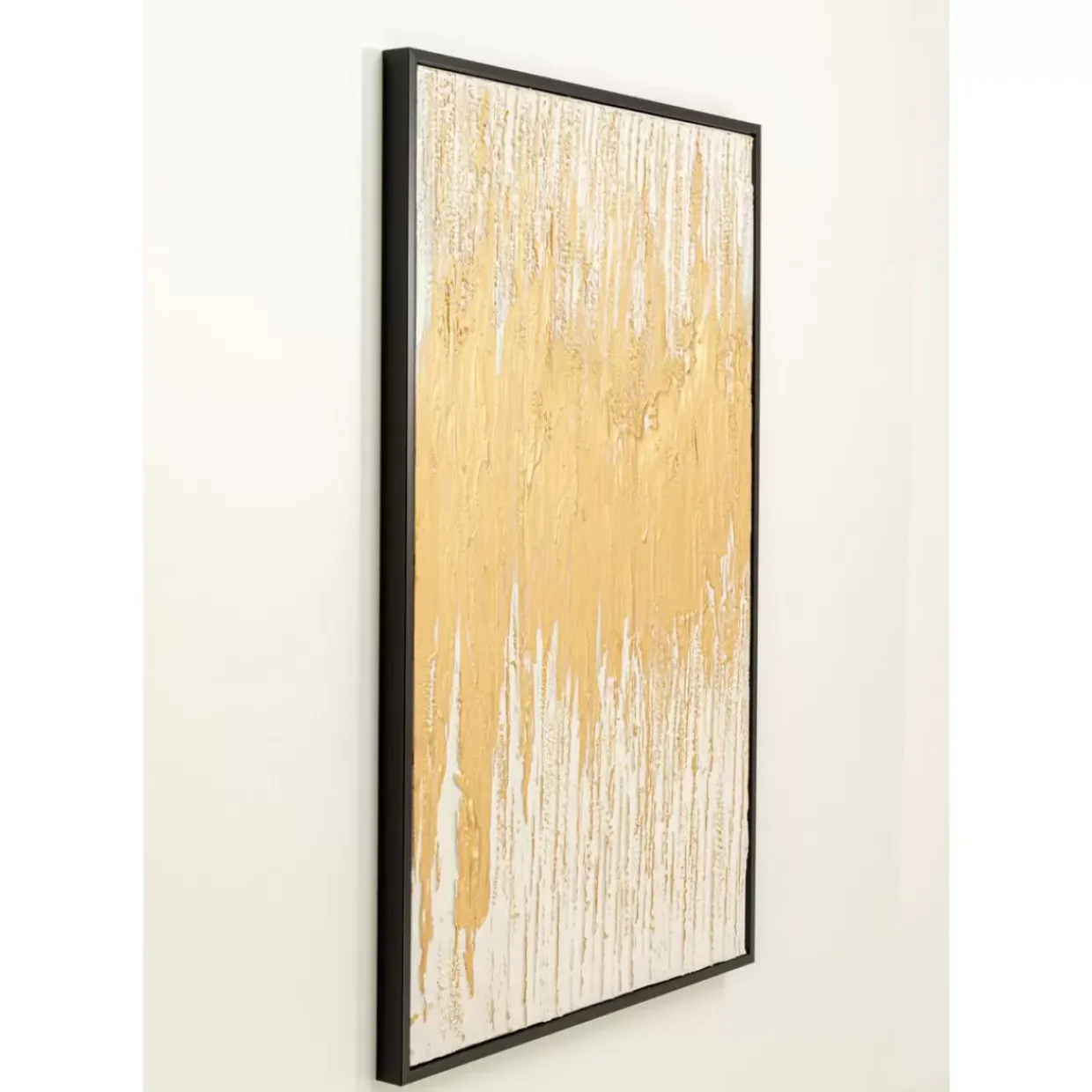 Gerahmtes Bild Abstract Weis 80X120Cm