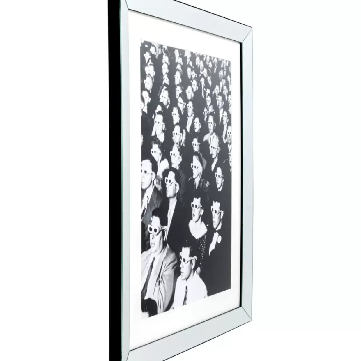 Gerahmtes Bild Audience 85X105Cm