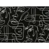 Gerahmtes Bild Faccia Arte Drawing 150X100Cm