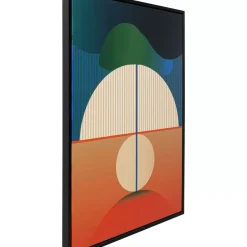 Gerahmtes Bild Sunset 75X100Cm
