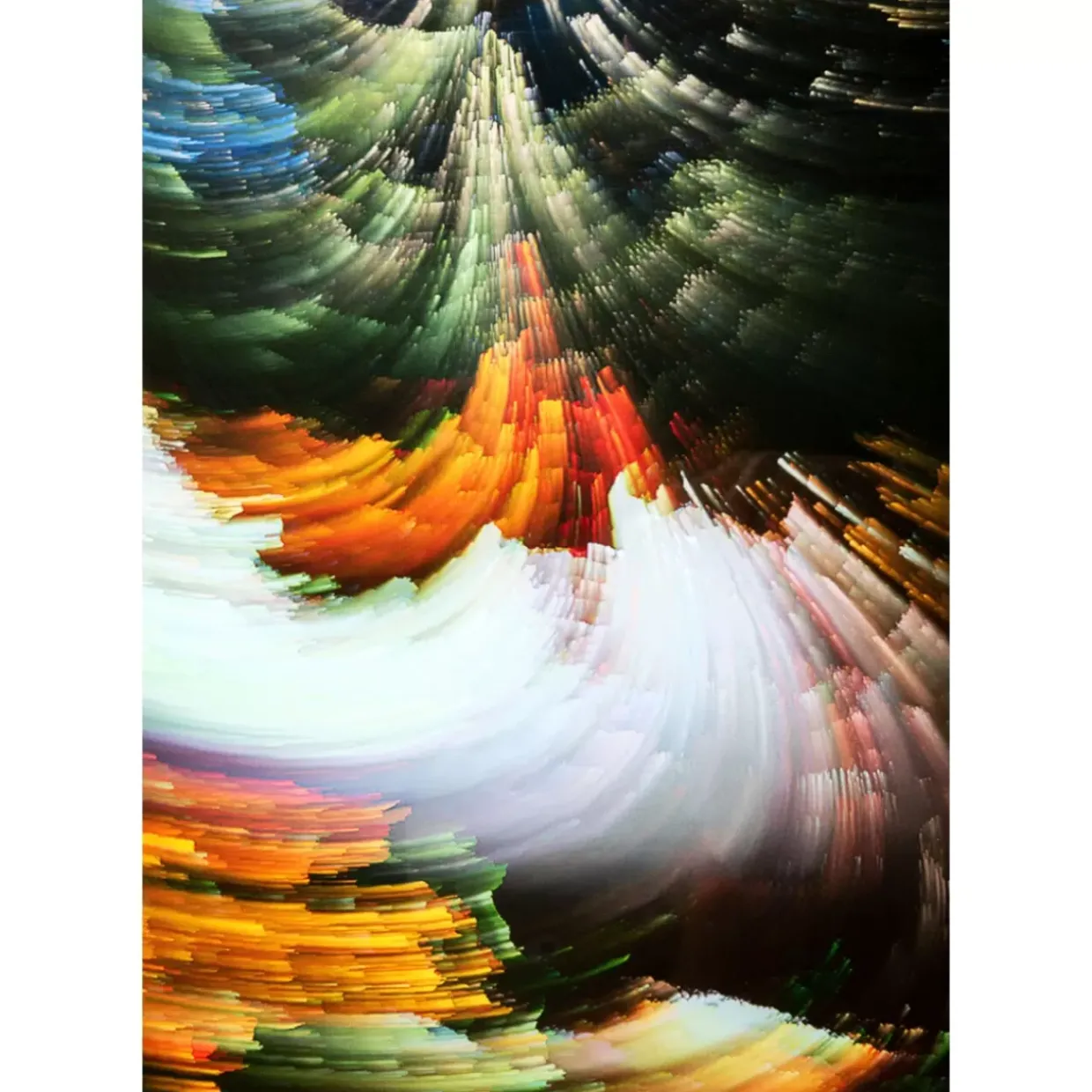 Glasbild Space Galaxy 150X100Cm