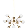 Hangeleuchte Bulb Fiction 12 Brass O102Cm