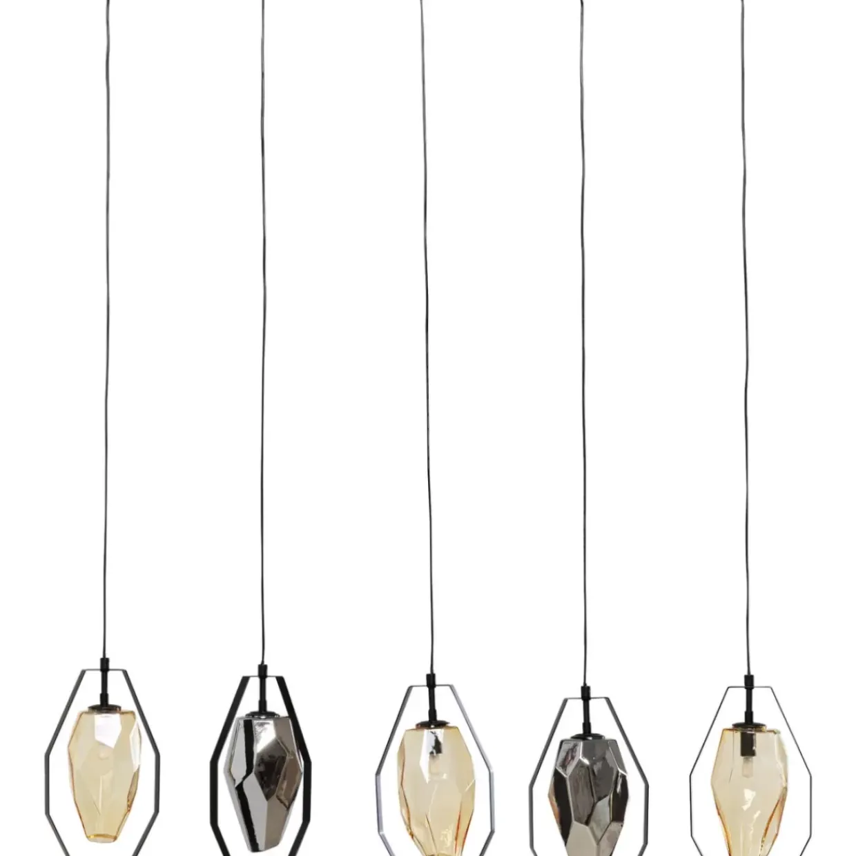 Hangeleuchte Diamond Fever Dining Schwarz 110Cm
