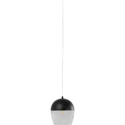 Hangeleuchte Frozen Schwarz Matt O20Cm