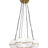 Hangeleuchte Globes Gold