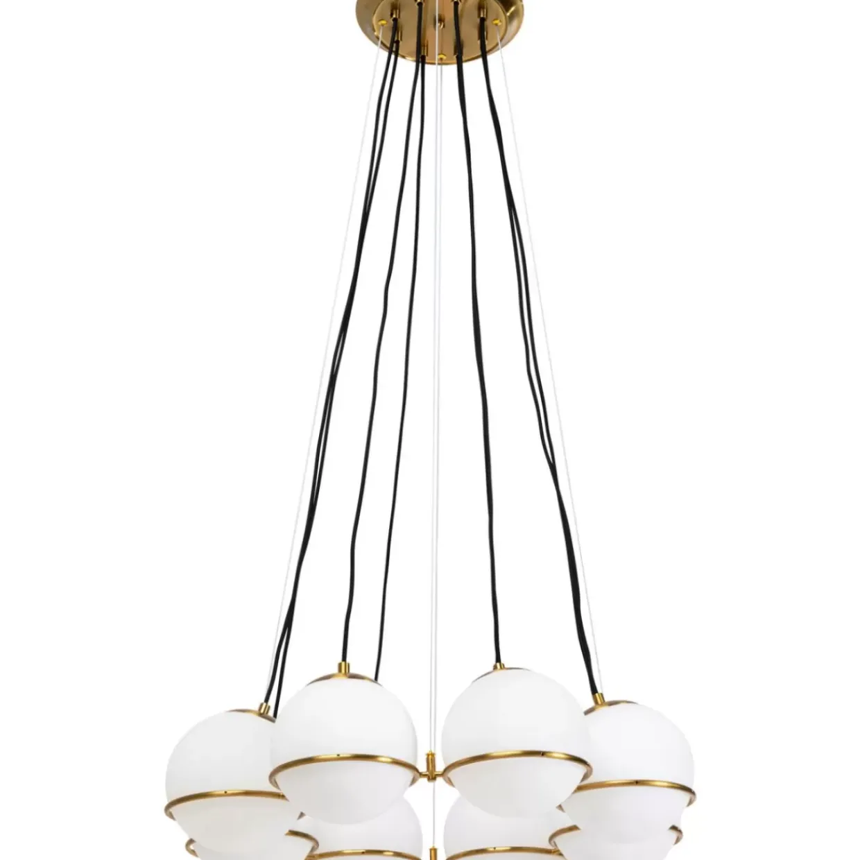 Hangeleuchte Globes Gold