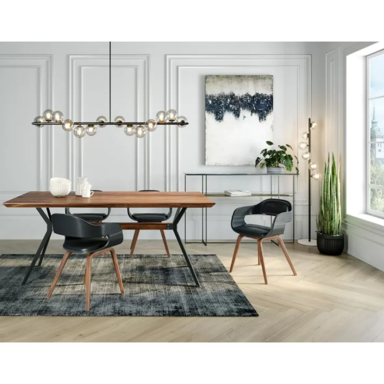 Hangeleuchte Scala Balls Schwarz 150Cm