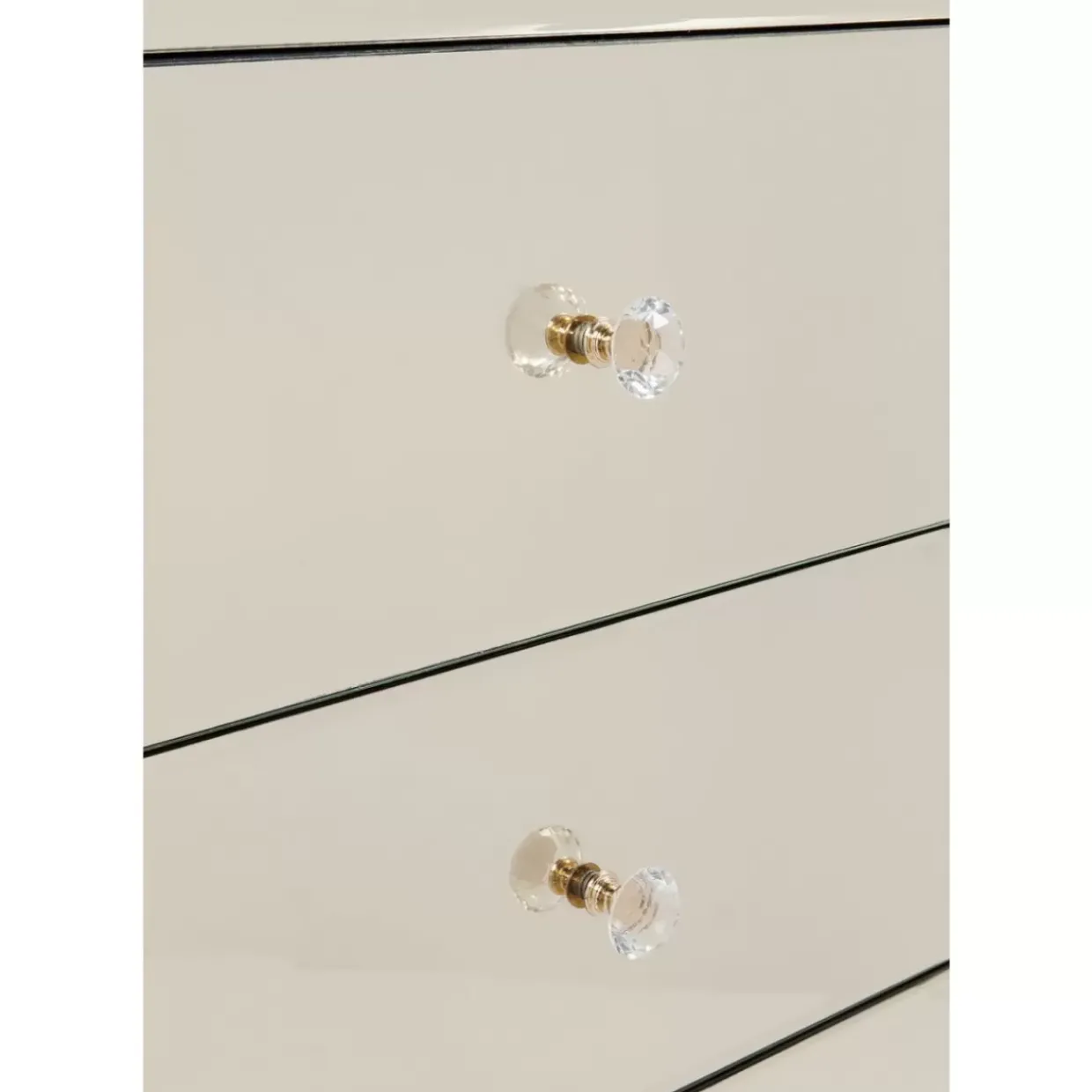 Hochkommode Luxury Champagne 5 Schube