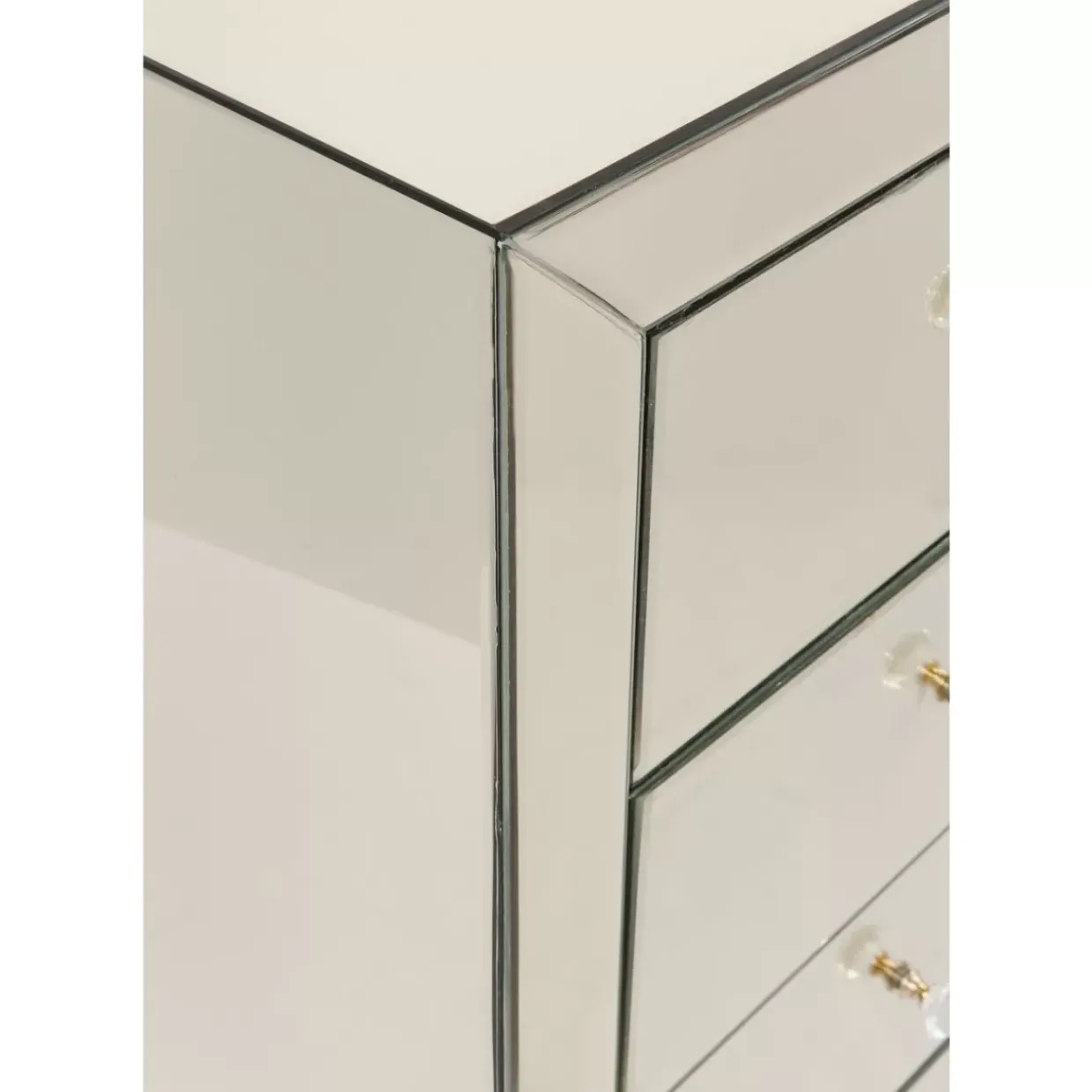 Hochkommode Luxury Champagne 5 Schube