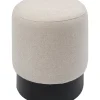 Hocker Cherry Creme Black O36Cm