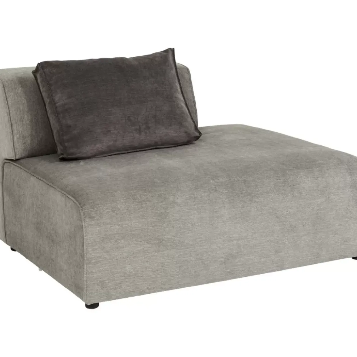 Infinity Ottomane Semi Elements Grau Rechts