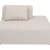 Infinity Ottomane Semi Elements Creme Rechts 120Cm