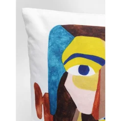 Kissen Artistic Face 45X45Cm