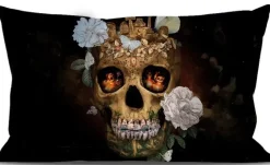 Kissenbezug 40X65 Skull Memento Mori
