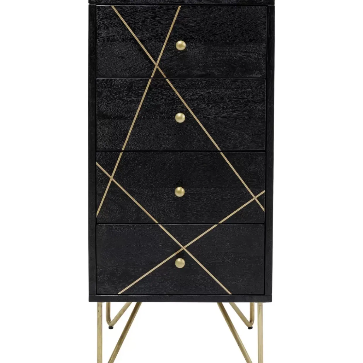 Kommode Gold Vein 4 Schube 40X88Cm
