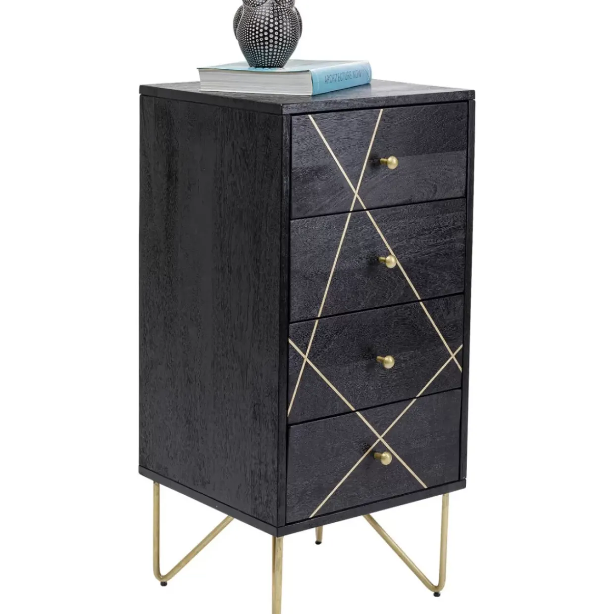 Kommode Gold Vein 4 Schube 40X88Cm