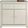 Kommode Luxury Champagne 2-Turig 1 Schub