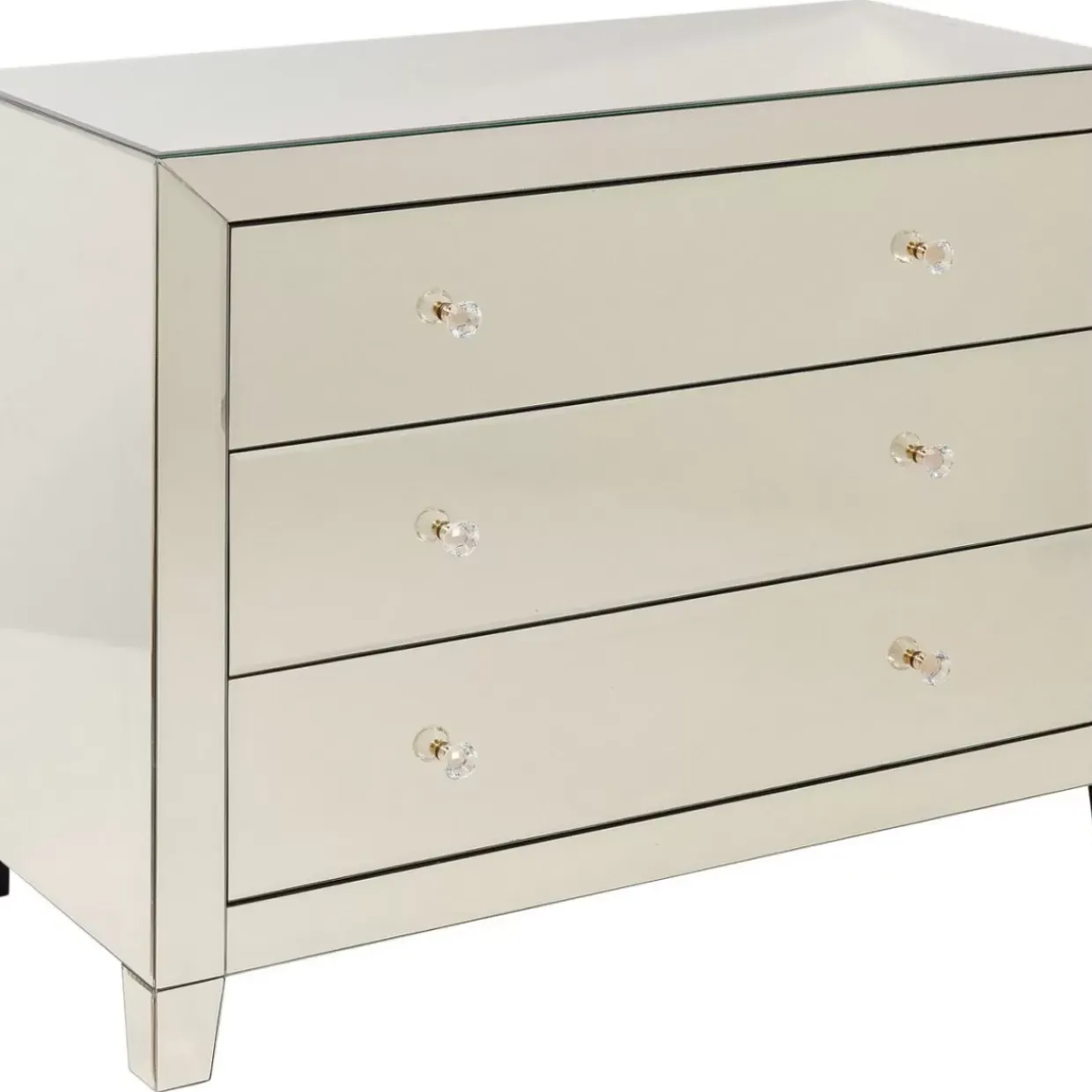 Kommode Luxury Champagne 3 Schube