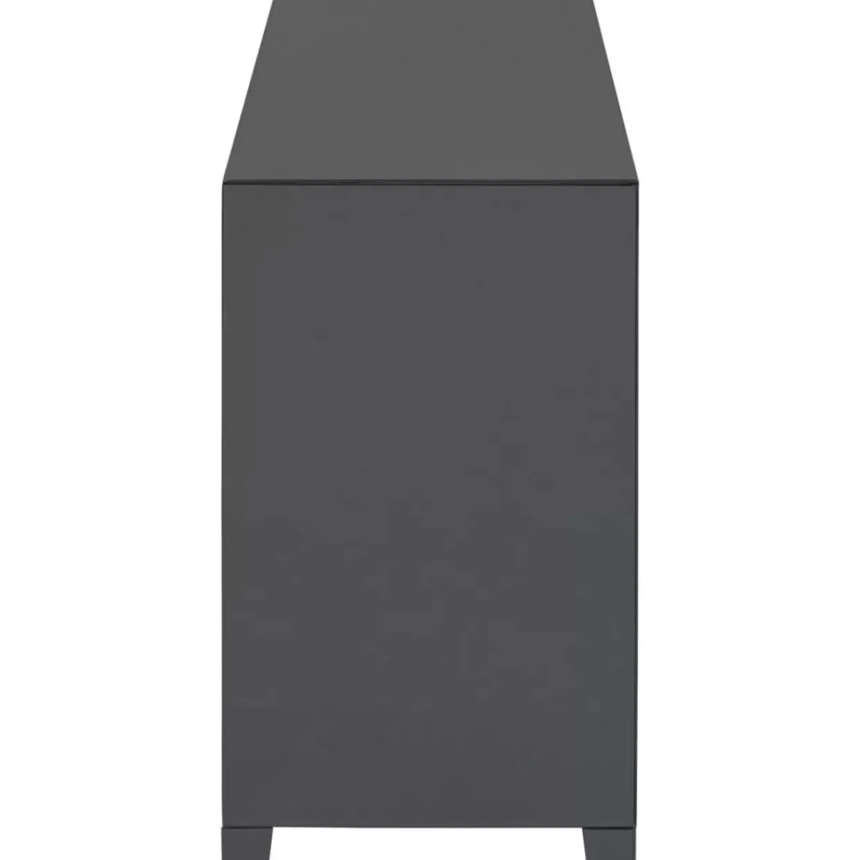 Kommode Luxury Push 3 Schube Grau