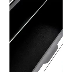Kommode Soran 5 Schube Schwarz 65X114Cm