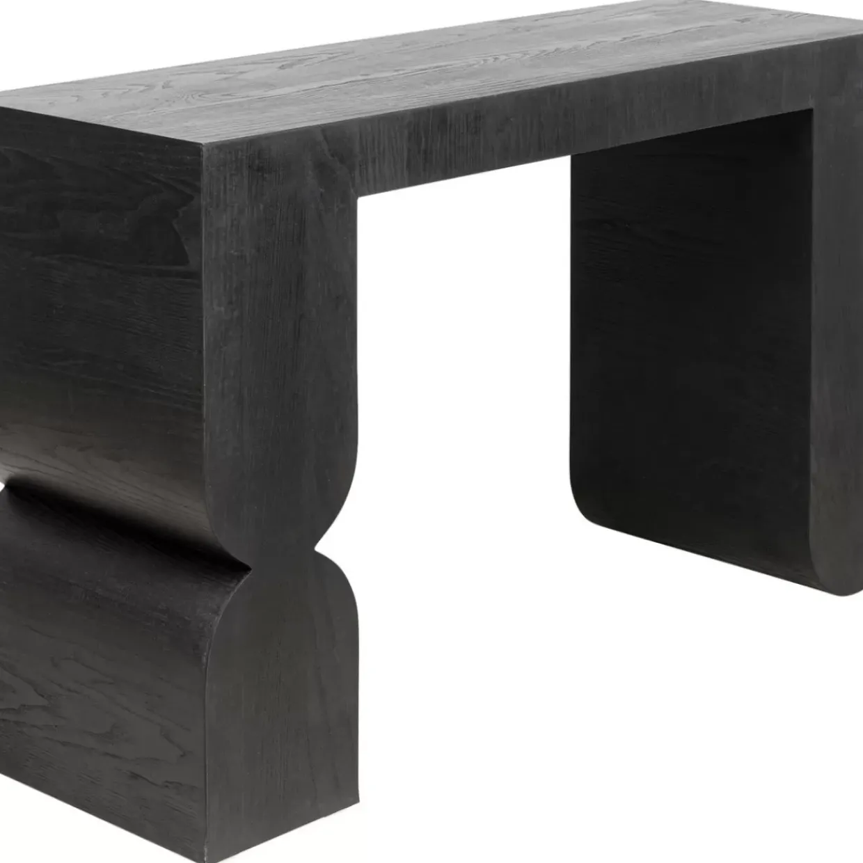 Konsole Curve Schwarz 120X76Cm
