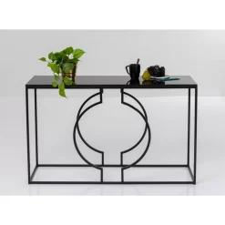 Konsole Miami Loft Schwarz 120X75Cm