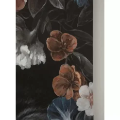 Leinwandbild Night Leo In Flower 90X140Cm