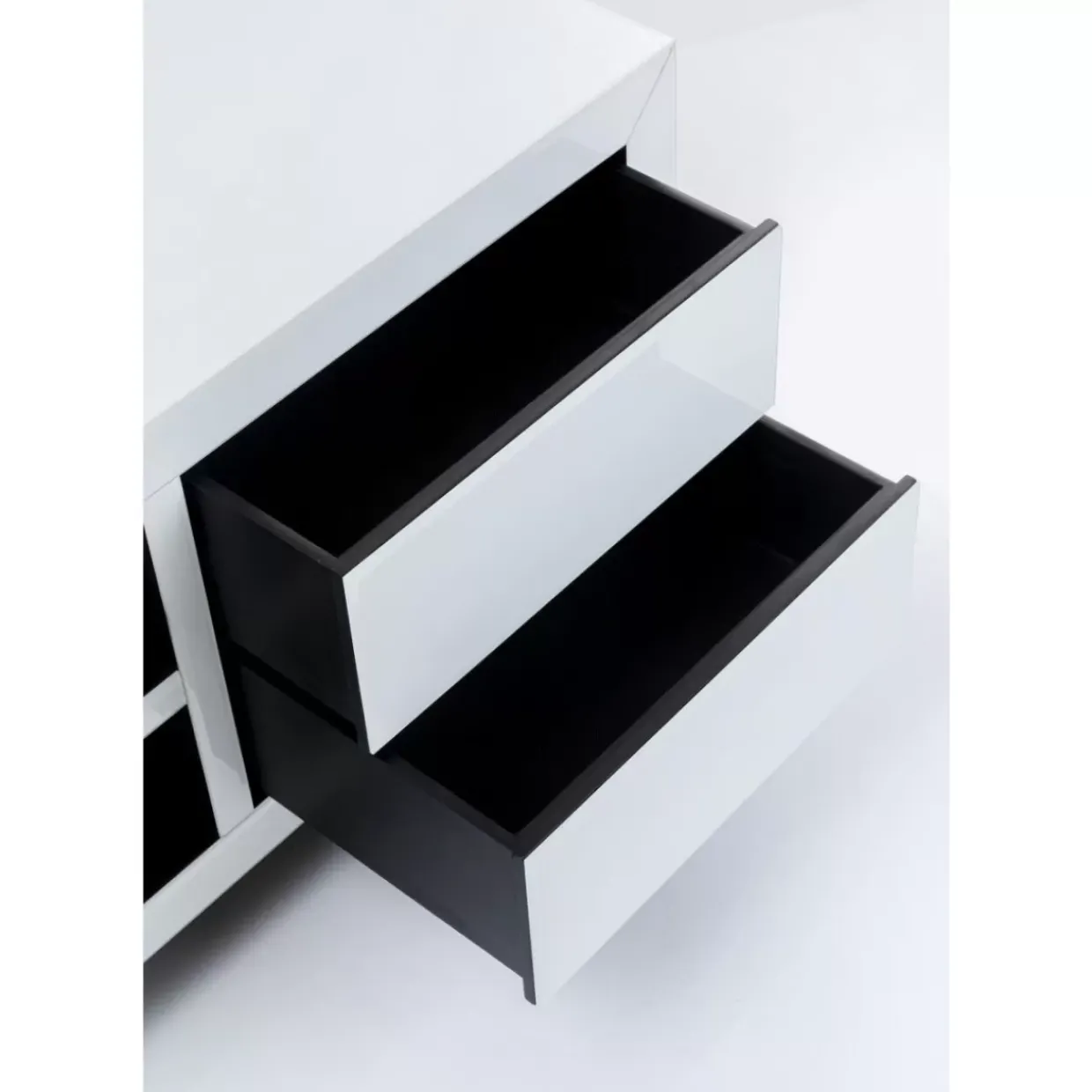 Lowboard Luxury Push Weiss 140X50Cm