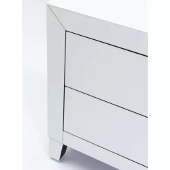 Lowboard Luxury Push Weiss 140X50Cm