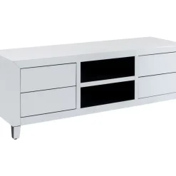 Lowboard Luxury Push Weiss 140X50Cm