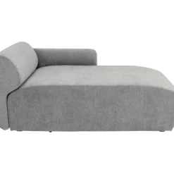 Lucca Ottomane Elements Grau Rechts 90Cm