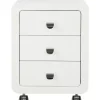 Rollcontainer White Club 3-Schub
