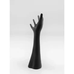 Schmuckaufbewahrung Hand Schwarz 10X20Cm