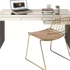 Schreibtisch Luxury Champagne 140X60Cm