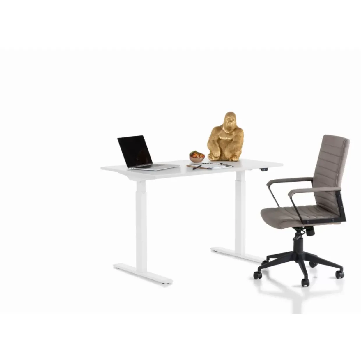 Schreibtisch Office Smart Weis Weis 120X70