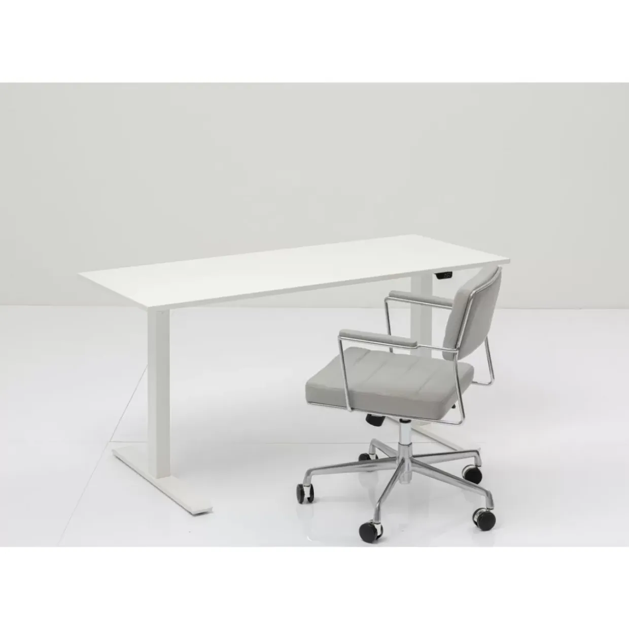 Schreibtisch Office Smart Weis Weis 120X70