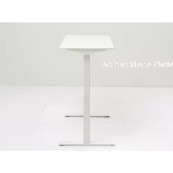 Schreibtisch Office Smart Weis Weis 120X70